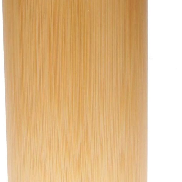 Bamboo Flower Vase/Holder - Carbonized Brown - 8" - 1 Unit