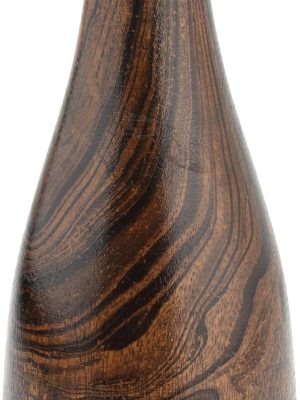 Artistic Grain Pattern Natural Mango Tree Wood Flower Vase | Mango Tree Wood Flower Vase | Handmade Home Office Table Vase| Flower Vases Decorative for Living Room (1PCS)