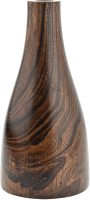 Artistic Grain Pattern Natural Mango Tree Wood Flower Vase | Mango Tree Wood Flower Vase | Handmade Home Office Table Vase| Flower Vases Decorative for Living Room (1PCS)